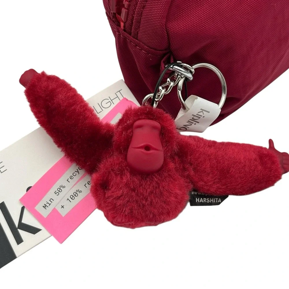 Kipling Womens Alys Waist Travel Pack Funky Red